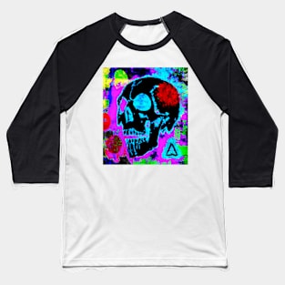 Skullrose Baseball T-Shirt